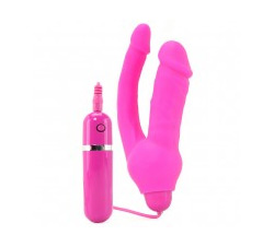  Intensifi Ali Silicone Double Penetration Vibe in Pink 